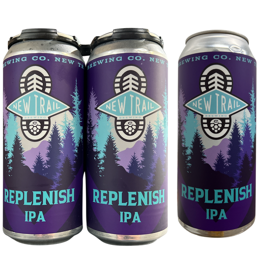 New Trail Replenish IPA 4pk 16oz Can 7.5% ABV