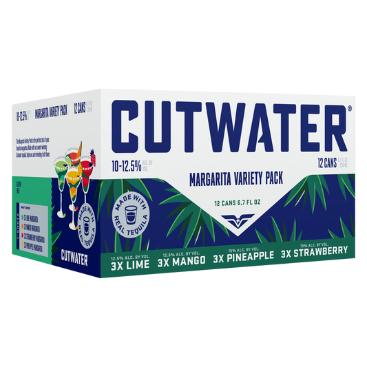 Cutwater Margarita Variety 12pk 200ml Can 10-12% ABV