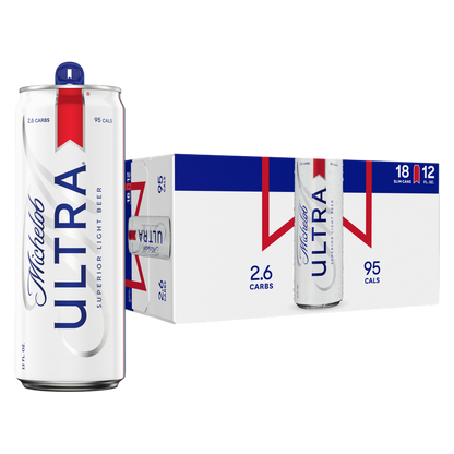 Michelob Ultra 18pk 12oz Can 4.2% ABV