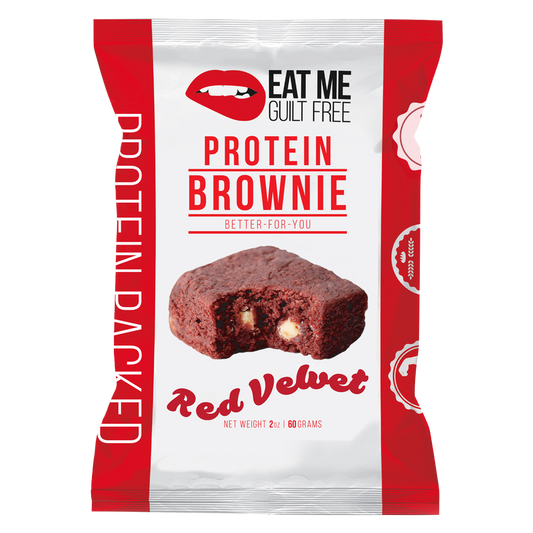 Eat Me Guilt Free Red Velvet Protein Brownie 2oz