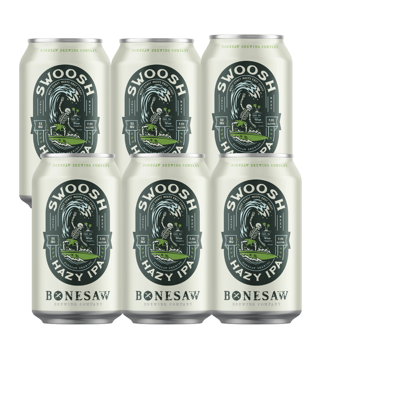 Bonesaw Swoosh Hazy IPA 6pk 12oz Can