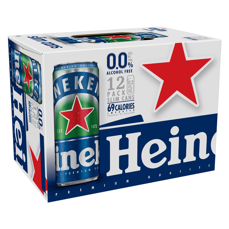 Heineken 0.0 Non-Alcoholic 12pk 11.2oz Can
