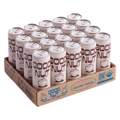 Good Nut Premium Organic Chocolate Coconut Water 11.8oz Can, 24 pack