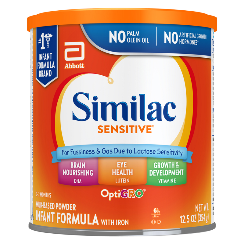 Similac Sensitive Baby Powder Formula 12.5oz