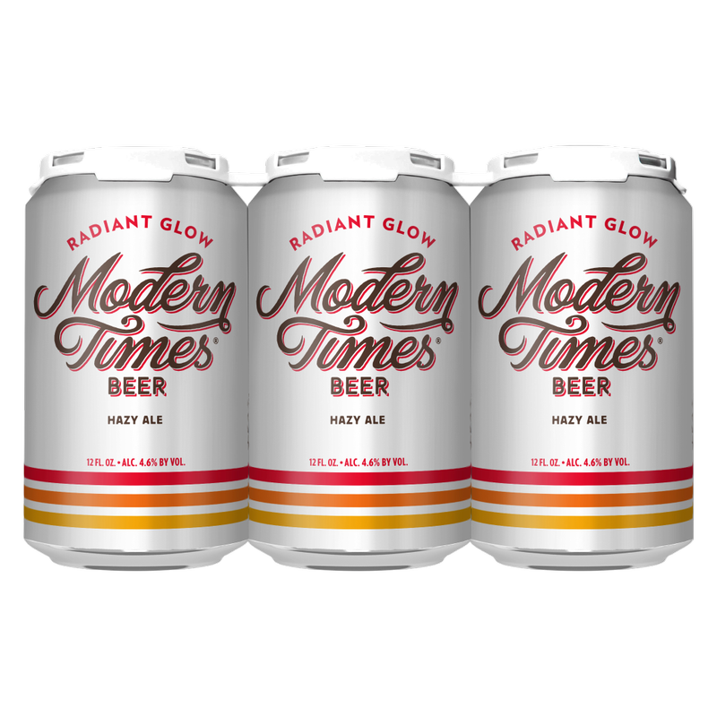 Modern Times Radiant Glow Hazy 6pk 12oz Cans 4.6% ABV