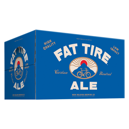 New Belgium Fat Tire Amber Ale 24pk 12oz Btl