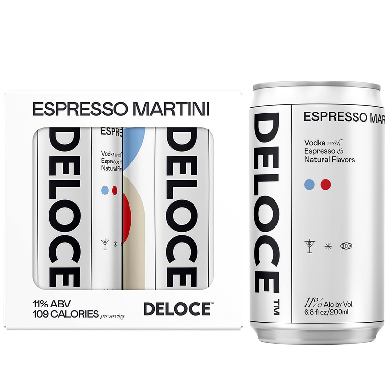 Deloce Espresso Martini 4pk 200ml Can 11.0% ABV