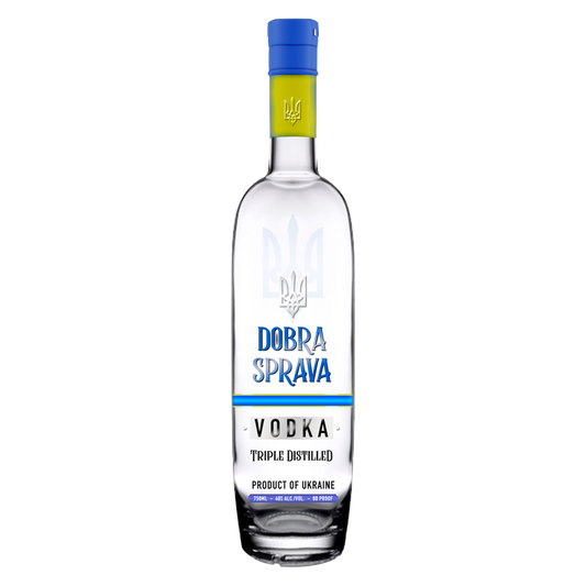 Dobra Sprava Ukranian Vodka 750ml (80 Proof)