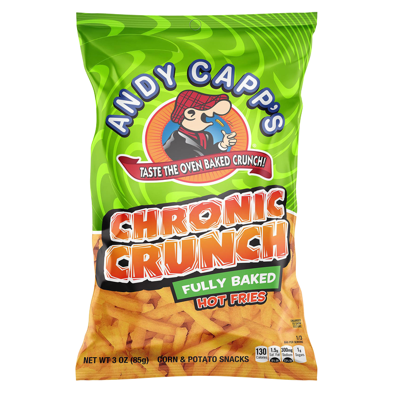 Andy Capp's Chronic Crunch Hot Fries 3oz