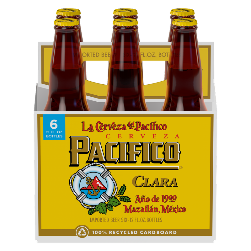 Pacifico 6pk 12oz Btl 4.4% ABV