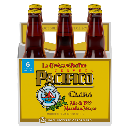 Pacifico 6pk 12oz Btl 4.4% ABV