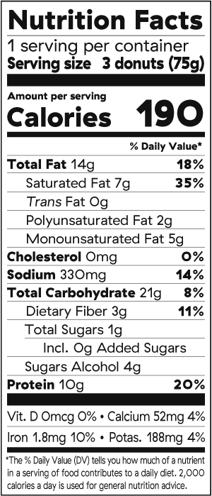 Drumroll Vanilla Mini Donuts, 2.6oz