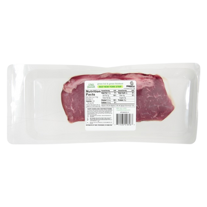 Grass Fed NY Strip Steak (Frozen) - 10oz