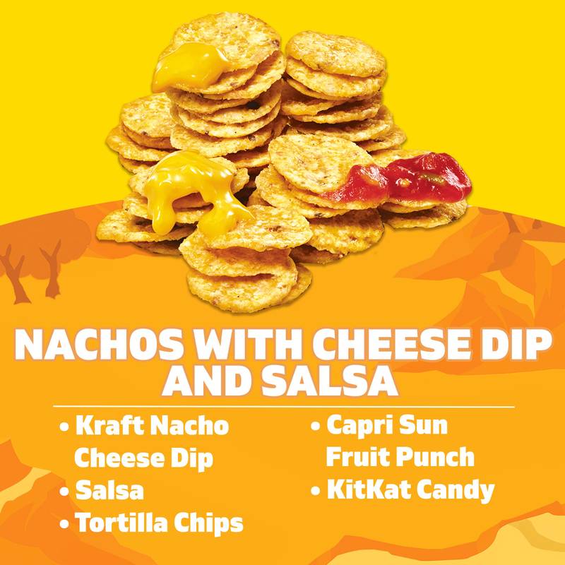 Lunchables Nachos with Cheese Dip & Salsa - 10.7oz