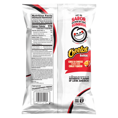 Cheetos Bolitas Chile & Cheese Puffs 7oz
