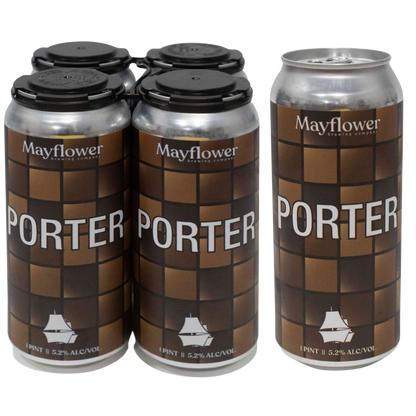 Mayflower Porter 4pk 16oz Can 5.2% ABV
