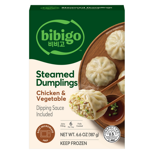 Bibigo Steamed Dumplings Chicken and Vegetable