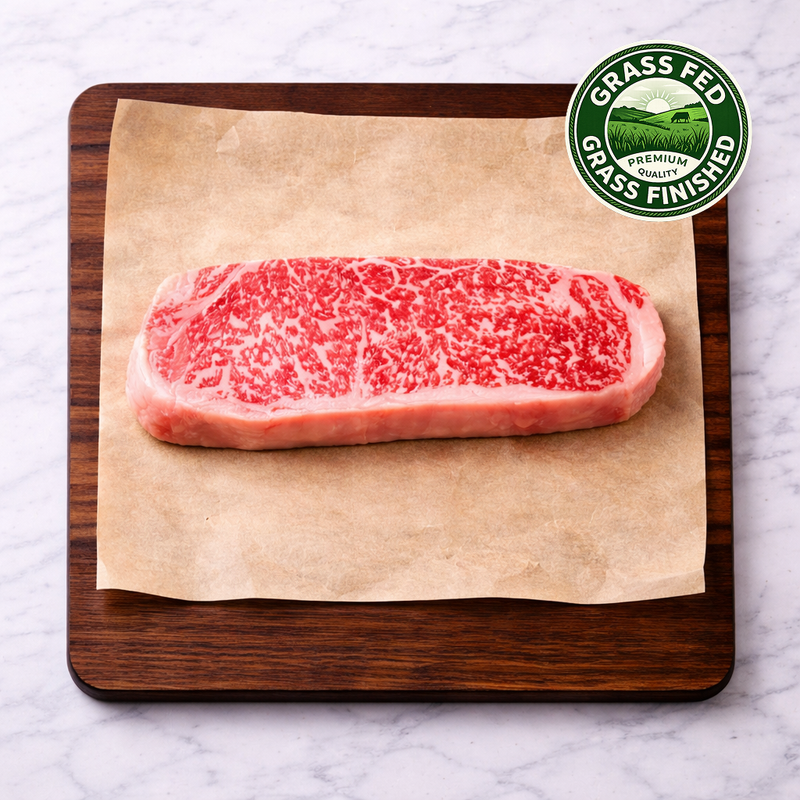 Grass Fed NY Strip Steak (Frozen) - 10oz