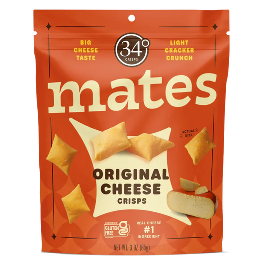 34° Cheese Mates, Original, 3 oz
