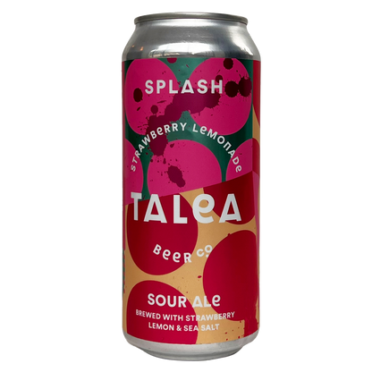 TALEA STRAWBERRY LEMONADE SPLASH Sour Ale 4pk 16oz Can 5.0% ABV