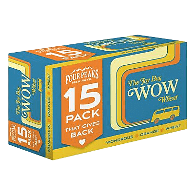 Four Peaks The Joy Bus Wow Wheat (15PKC 12 OZ)