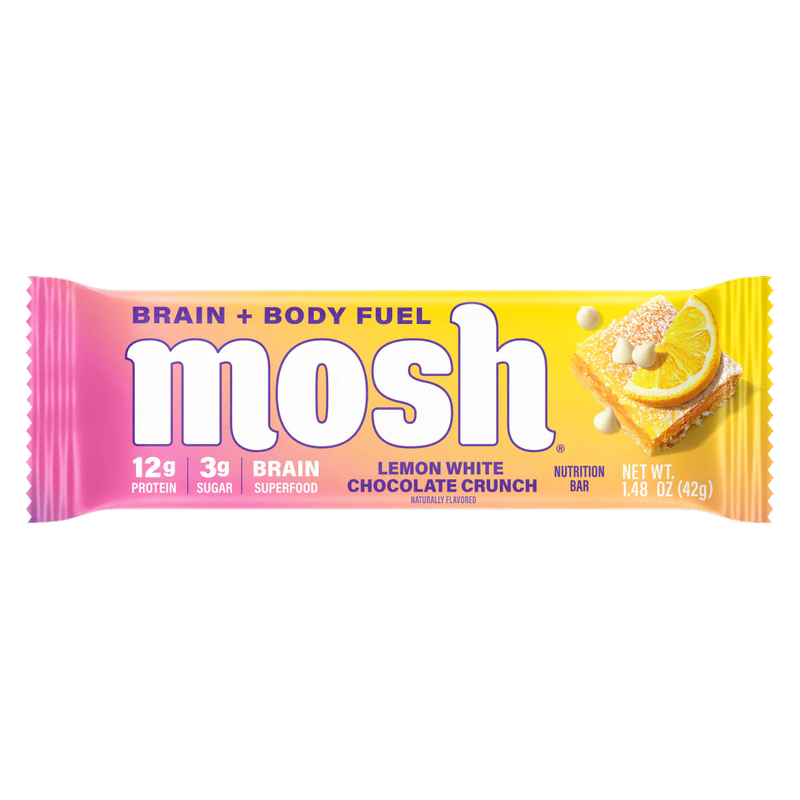 Mosh Lemon White Chocolate Crunch, 1.48oz