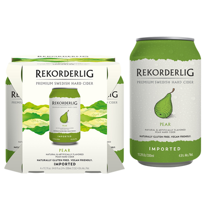 Rekorderlig Pear Cider 4pk 11.2oz Can 4.5% ABV