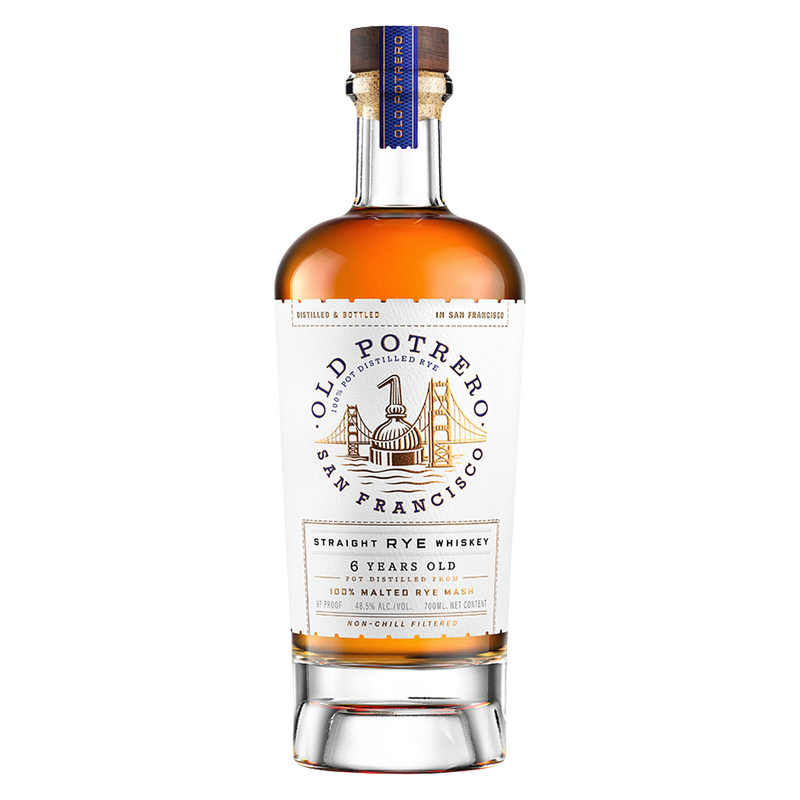 Old Potrero Rye Whiskey 750ml (97 proof)