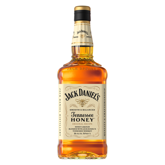 Jack Daniels Tennessee Honey Whiskey 1L (70 Proof)