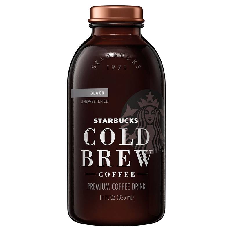 Starbucks Unsweetened Black Cold Brew Coffee 11oz Btl