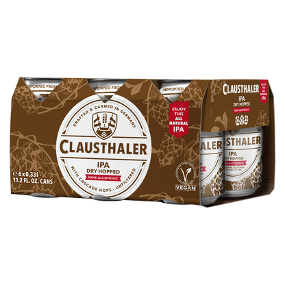 Clausthaler Dry Hopped Non-Alcoholic 6pk 12oz Can 0.0% ABV
