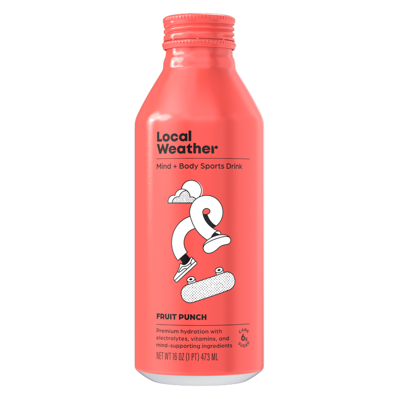 Local Weather Fruit Punch 16oz Btl