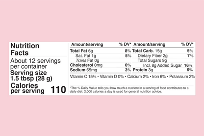 DEUX Enhanced Brownie Batter Cookie Dough; Collagen Support 12oz