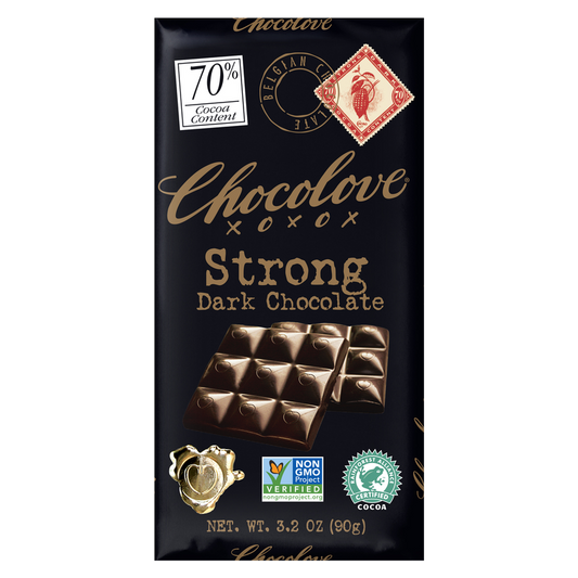 Chocolove 70% Dark Chocolate Bar 3.2oz