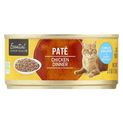 Essential Everyday Canned Chicken Cat Food - 15oz