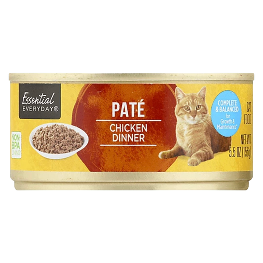Essential Everyday Canned Chicken Cat Food - 15oz
