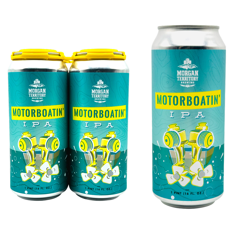 Morgan Territory Brewing Motorboatin' IPA4pk 16oz Can