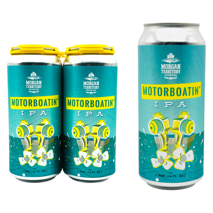 Morgan Territory Brewing Motorboatin' IPA4pk 16oz Can