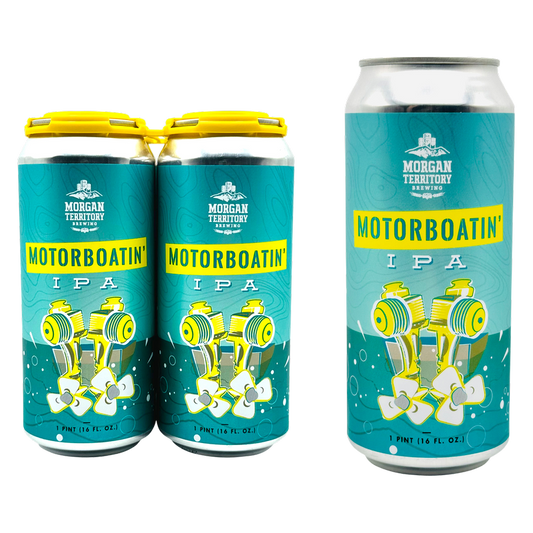Morgan Territory Brewing Motorboatin' IPA4pk 16oz Can