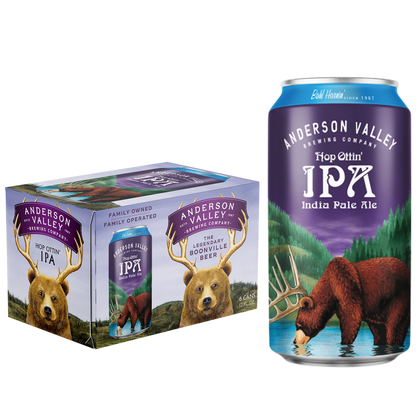 Anderson Valley Hop Ottin Ipa 6pk 12oz Can