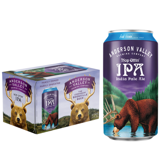 Anderson Valley Hop Ottin Ipa 6pk 12oz Can