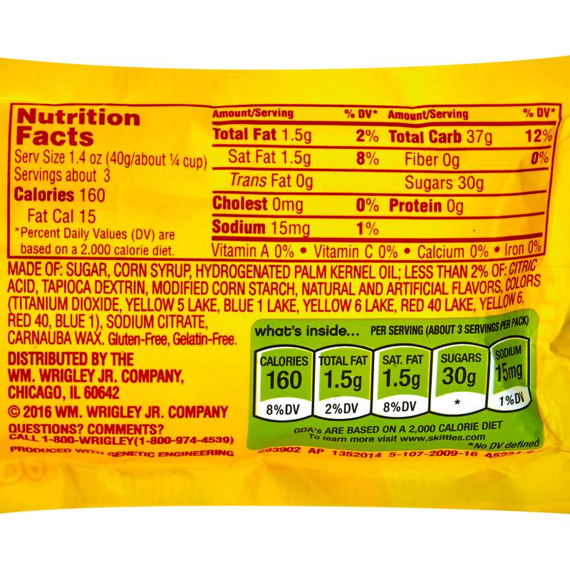 Skittles Brightside Share Size 4oz