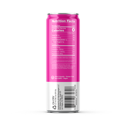 Wet Hydration Watermelon Lime Water 12oz Can