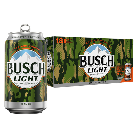 Busch Light 18pk 12oz Can 4.1% ABV