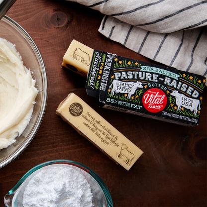 Vital Farms Pasture-Raised Sea Salted Butter 8oz