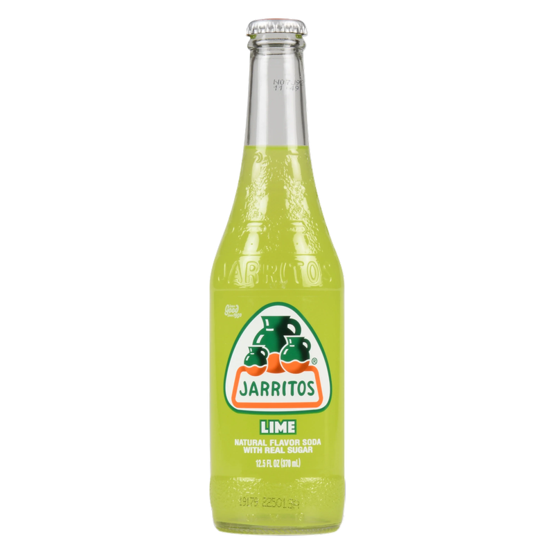 Jarritos Lime Soda 12.5oz Glass Bottle