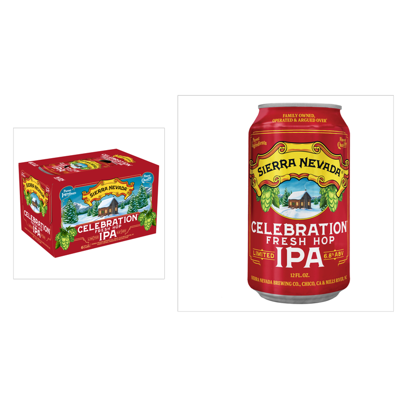 Sierra Nevada Celebration Fresh Hop IPA 6pk 12oz Can