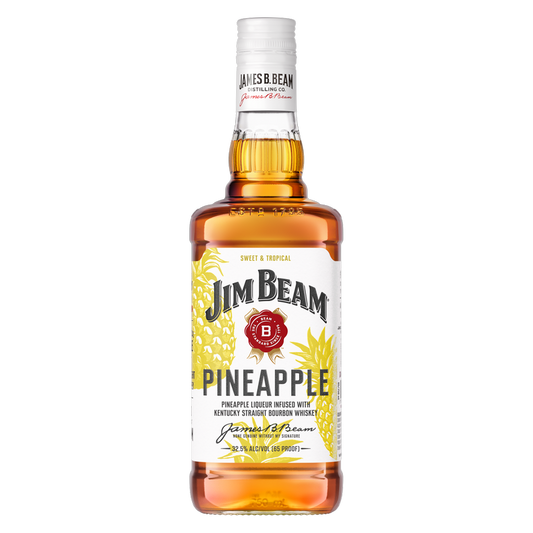 Jim Beam Pineapple Bourbon 750ml Bottle 32.5% ABV
