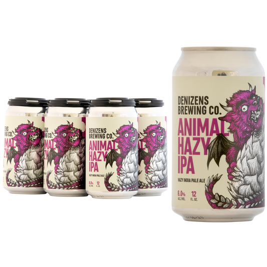 Denizens Animal Hazy IPA 6pk 12oz Can 6.0% ABV