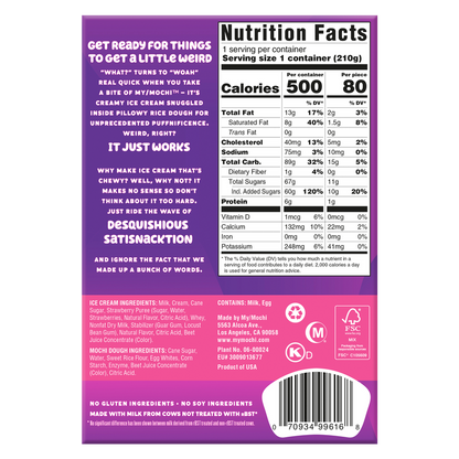 My/Mochi Strawberry Ice Cream 6ct